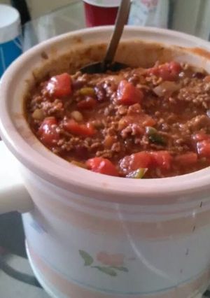 A picture of 123 CrockPot Chilli.