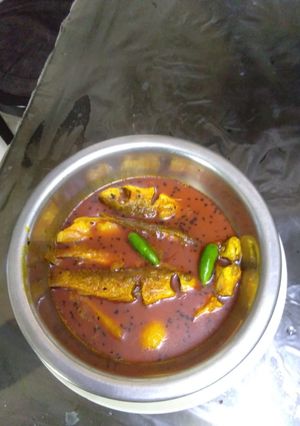 A picture of Fish curry (chara macher jhol).