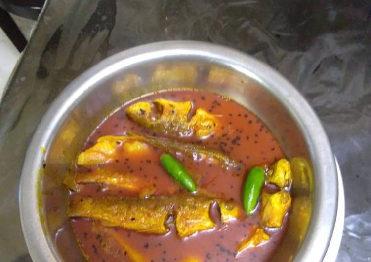 Simple Way to  Fish curry (chara macher jhol)