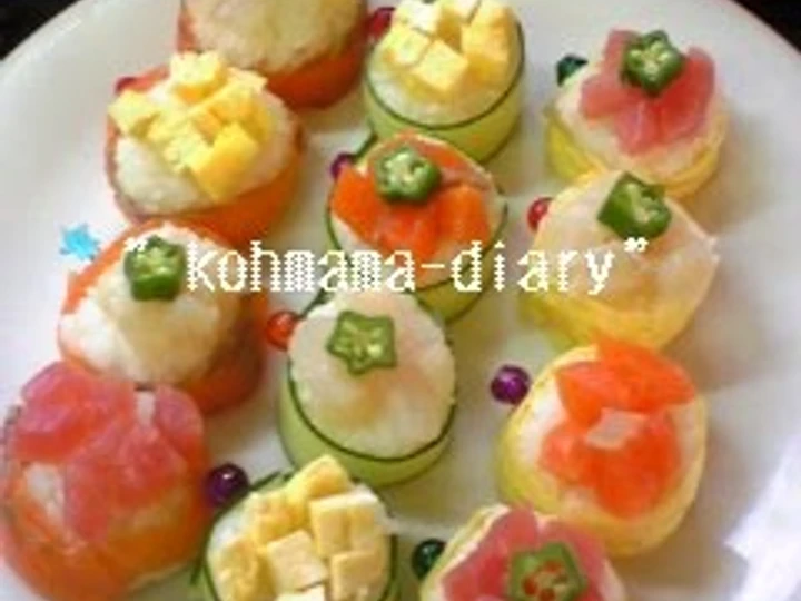 Easy Ways Make|Recipe} Decorative Sushi Rolls the Drool