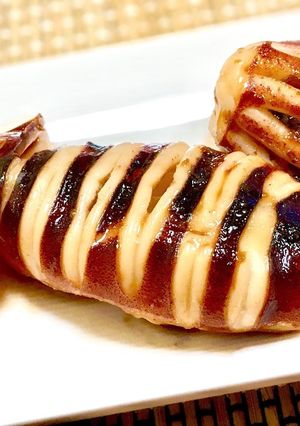 A picture of Easy Japanese Festival-Style Grilled Squid.