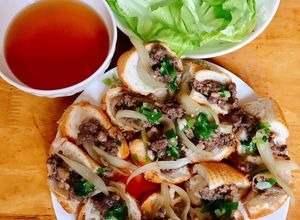 Hình của món Bánh mì hấp.