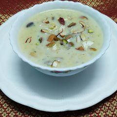 Sweet potato kheer A picture of Sweet potato kheer.