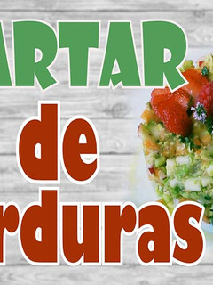 Una foto de Tartar de verduras