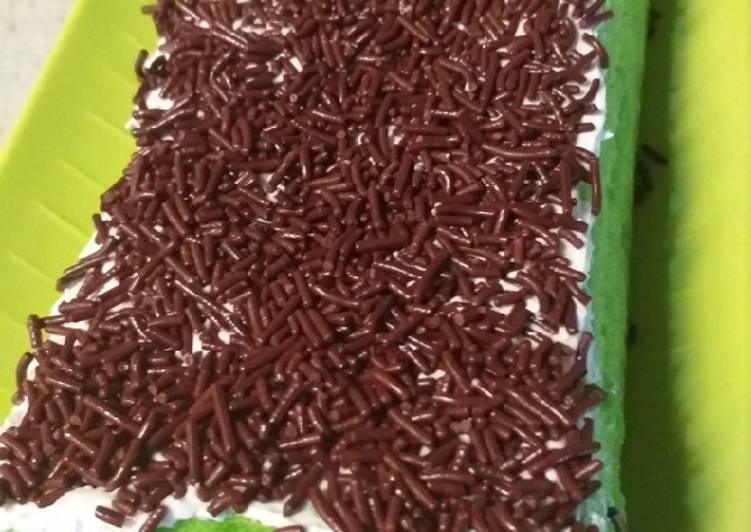 Resep 10.Bolu kukus pandan, Bisa Manjain Lidah