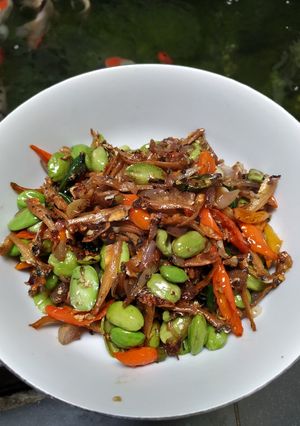 Foto resep Tumis Teri Pete