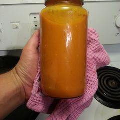 A picture of G.O.A.T. Hot Sauce.