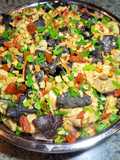 Steamed Chicken with Mushroom & Taro