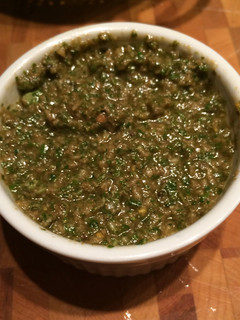 A picture of Basil Pesto.