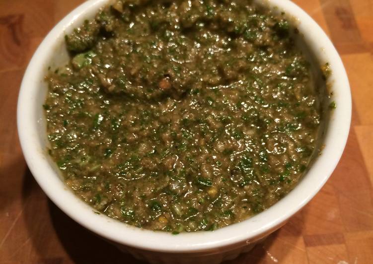 Steps to Prepare Super Quick Homemade Basil Pesto