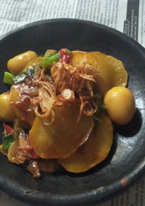 Foto resep Kentang puyuh saos tiram