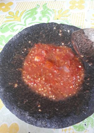 Foto resep Sambal terasi berau