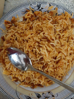 عکسی از دستور عدس پلو