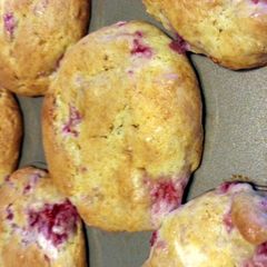 A picture of Berry Cream Cheese Muffins.