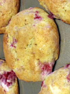 A picture of Berry Cream Cheese Muffins.