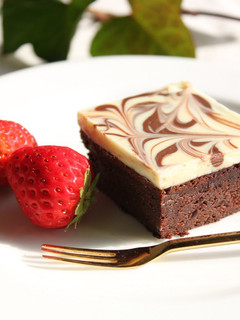 A picture of Rich Chocolate Truffle Cake for Valentine's.
