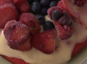 صورة لوصفة Vegan vanilla cake كيكة الفانيلا النباتيه