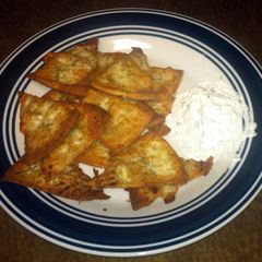 A picture of Cheesy Pita Chips 🍪🌿.
