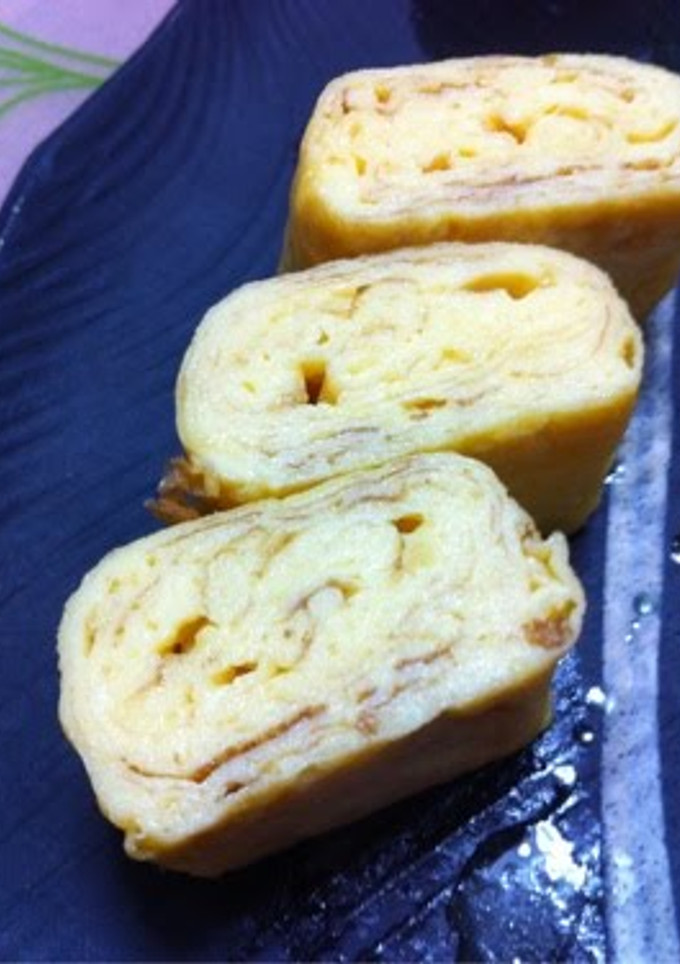 A picture of Basic Sweet Rolled Omelet for Lunchboxes.