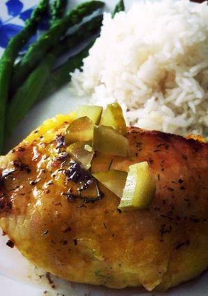 A picture of Pickle-Brined Chicken.