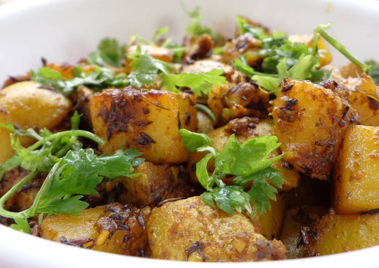 Recipe of Ultimate Potatoes fried with skin