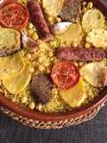 Arroz al horno para dos o tres. (cantidades adaptadas)