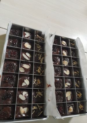 Foto resep Brownis shiny