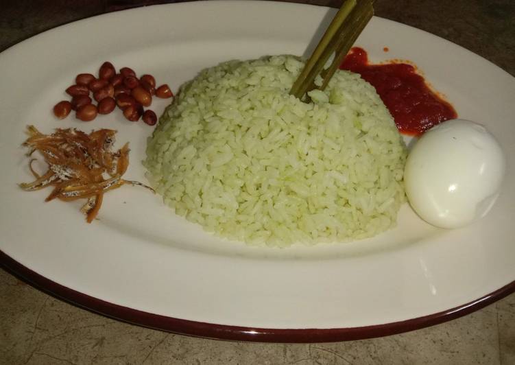 Simple Resepi NASI Lemak Pandan ππ©βπ³
