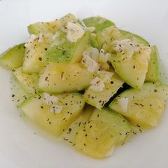 A picture of Garlic Courgette.
