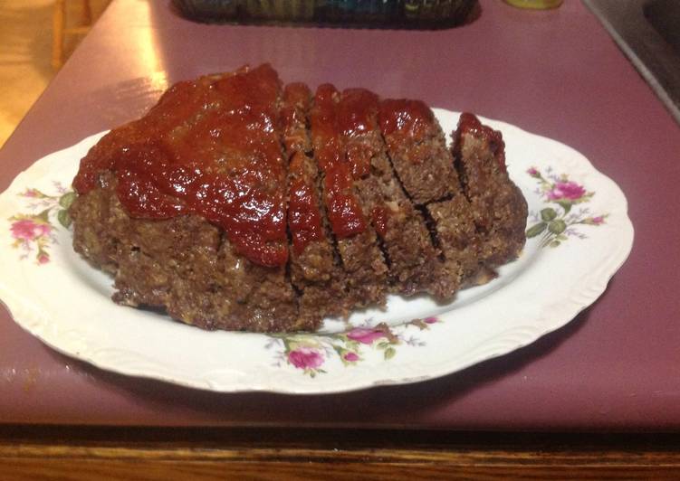 Recipe of Super Quick Tasty Meatloaf