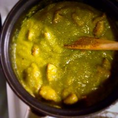 A picture of Chili Verde.