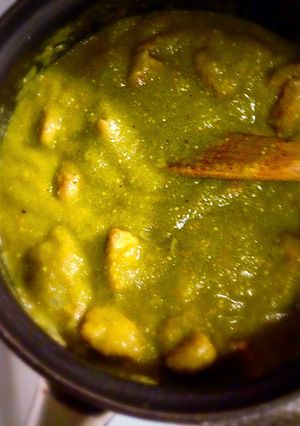 A picture of Chili Verde.