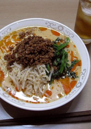 A picture of Chilled Dan Dan Noodles (Hiyashi Tantanmen) Inspired by a Master Chef.