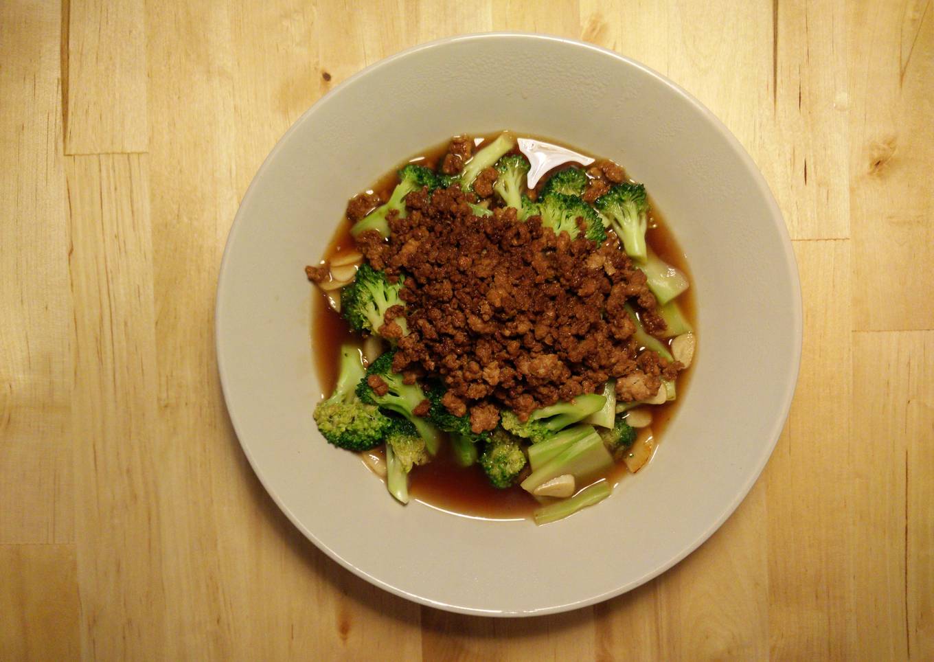 Sir's Broccoli Oyster Mince Pork