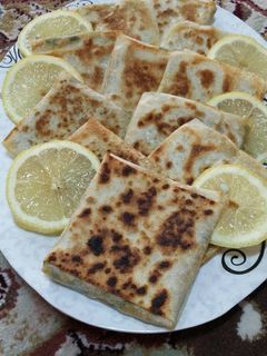 صورة لوصفة المطبق بعجينة السمبوسه ع الصاج