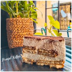 Marie Biscuits Tiramisu A picture of Marie Biscuits Tiramisu.