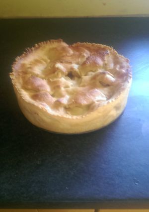 A picture of Mandys Apple pie.