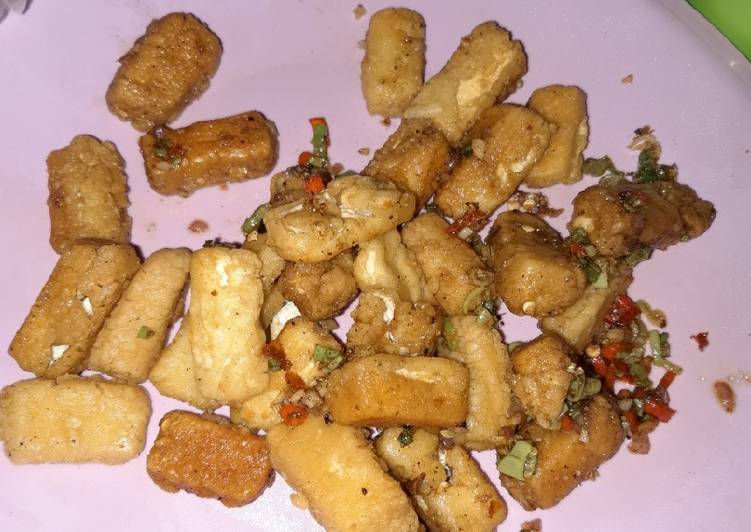 Resep Tahu Crispy cabe garam oleh Mita Sari Cookpad