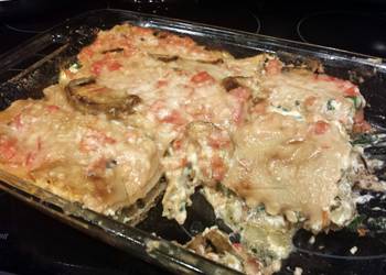 Fresh, Make Recipe Spinach Lasagna with SunDried Tomato Sauce Delicious Steady