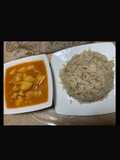 يخنة بطاطا وجاج مع رز
