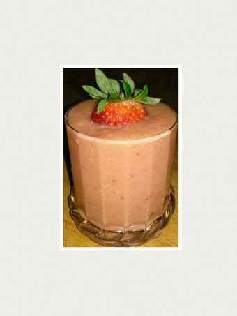 Recipe Banana Strawberry Pear Smoothie the Delicious Delicious
