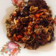 Tumis kerang manis pedas