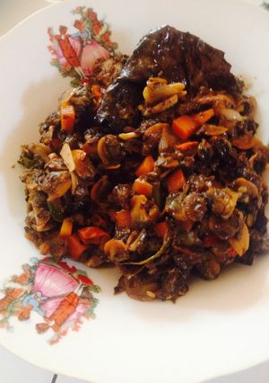 Foto resep Tumis kerang manis pedas