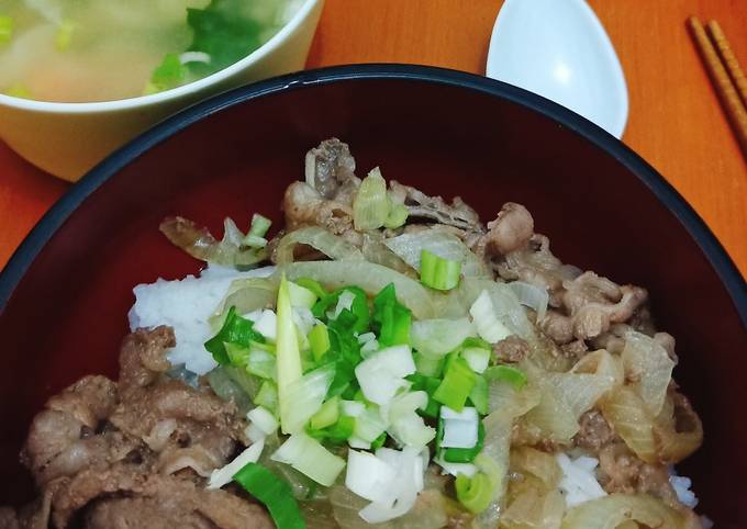 Gyudon ala Yoshinoya