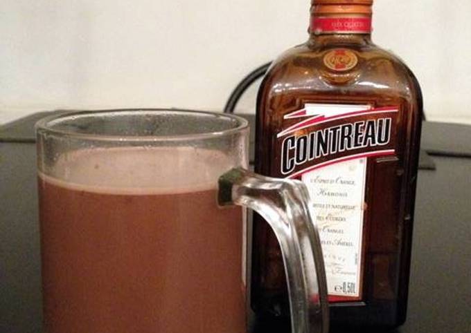 Boozy hot chocolate!