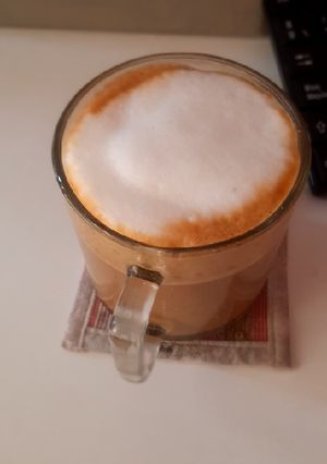 Una foto de Café espumoso