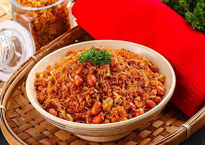 Resep Serundeng Teri Kacang