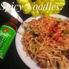 A picture of Spicy Noodles.