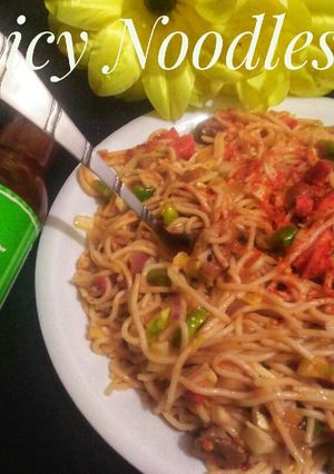 A picture of Spicy Noodles.