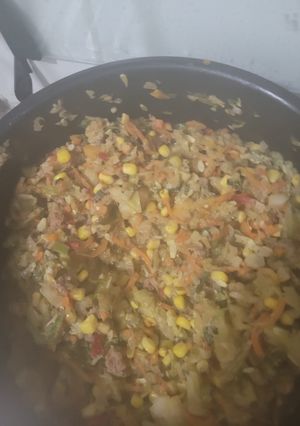 Una foto de Guiso de verduras